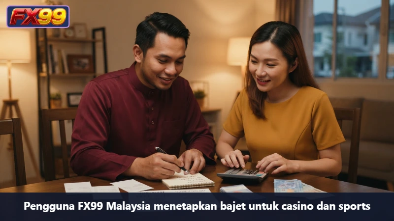 Pengguna FX99 Malaysia menetapkan bajet untuk casino dan sports