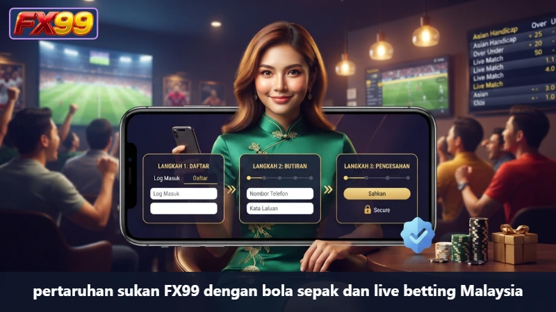 pertaruhan sukan FX99 dengan bola sepak dan live betting Malaysia